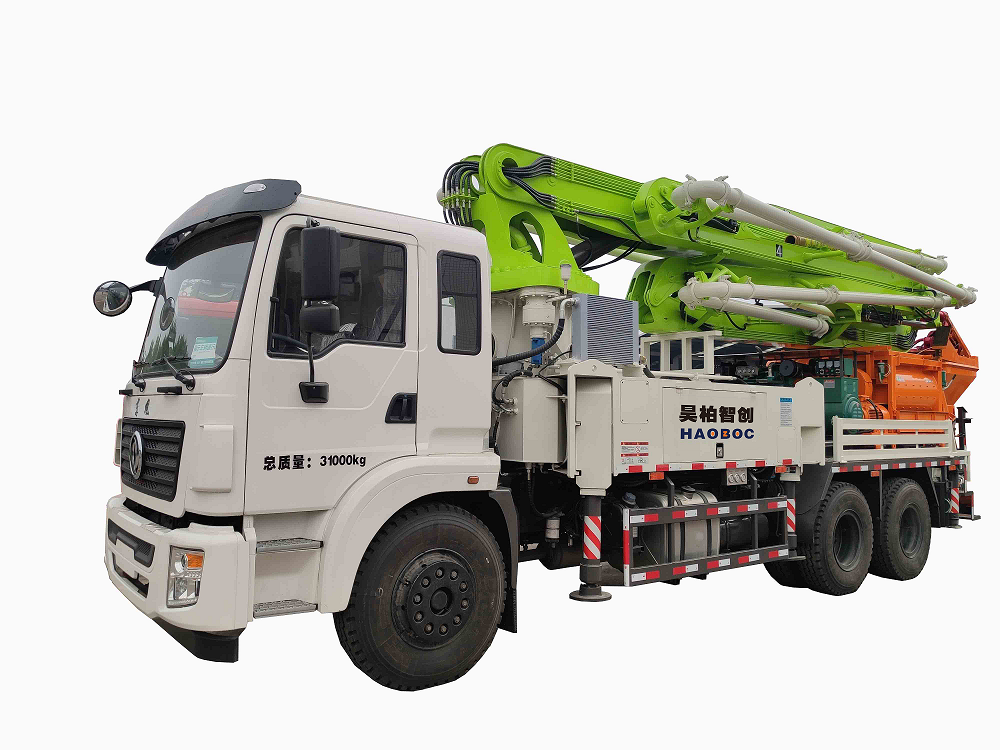 35米攪拌泵車